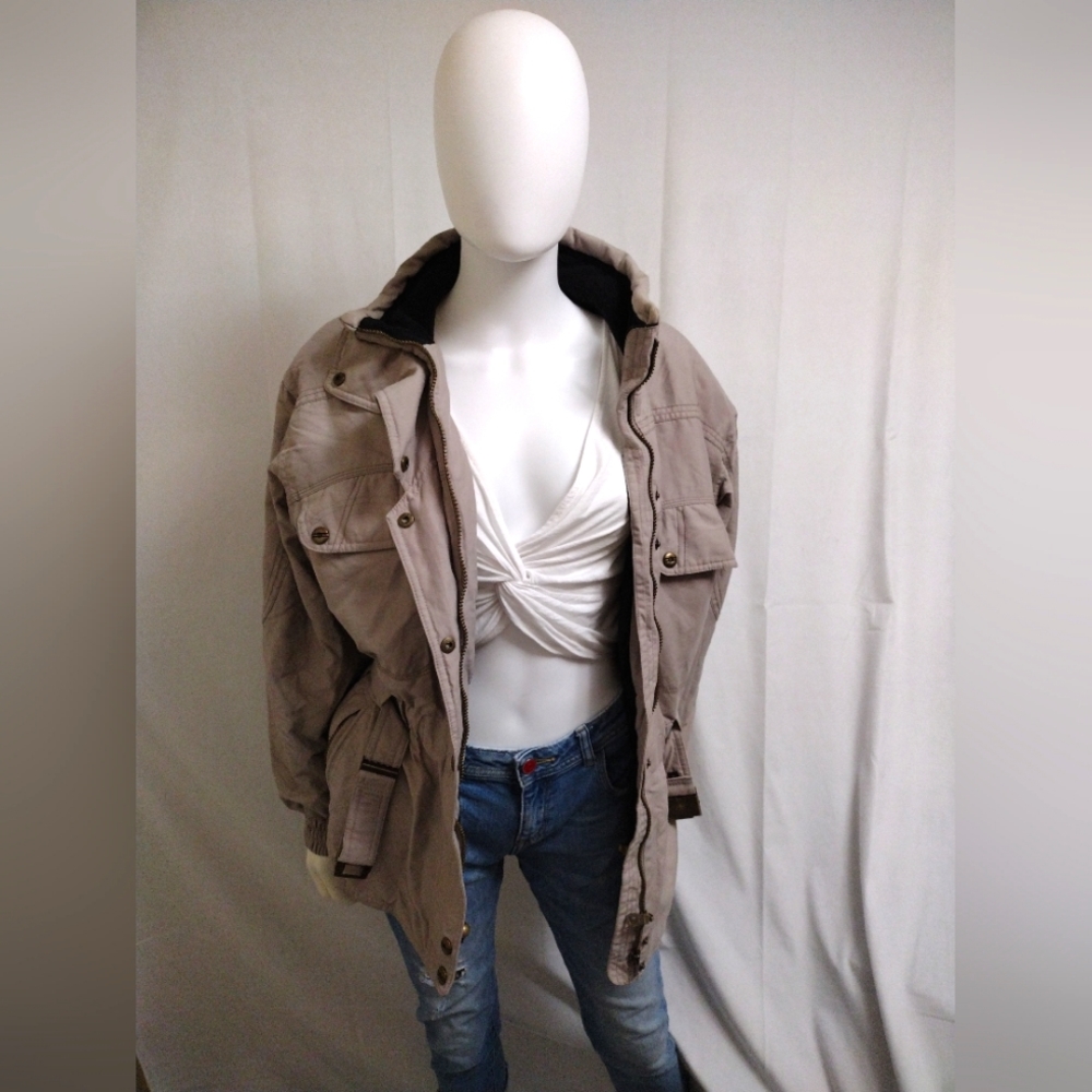 Size 8 Grey Marker Winter Coat